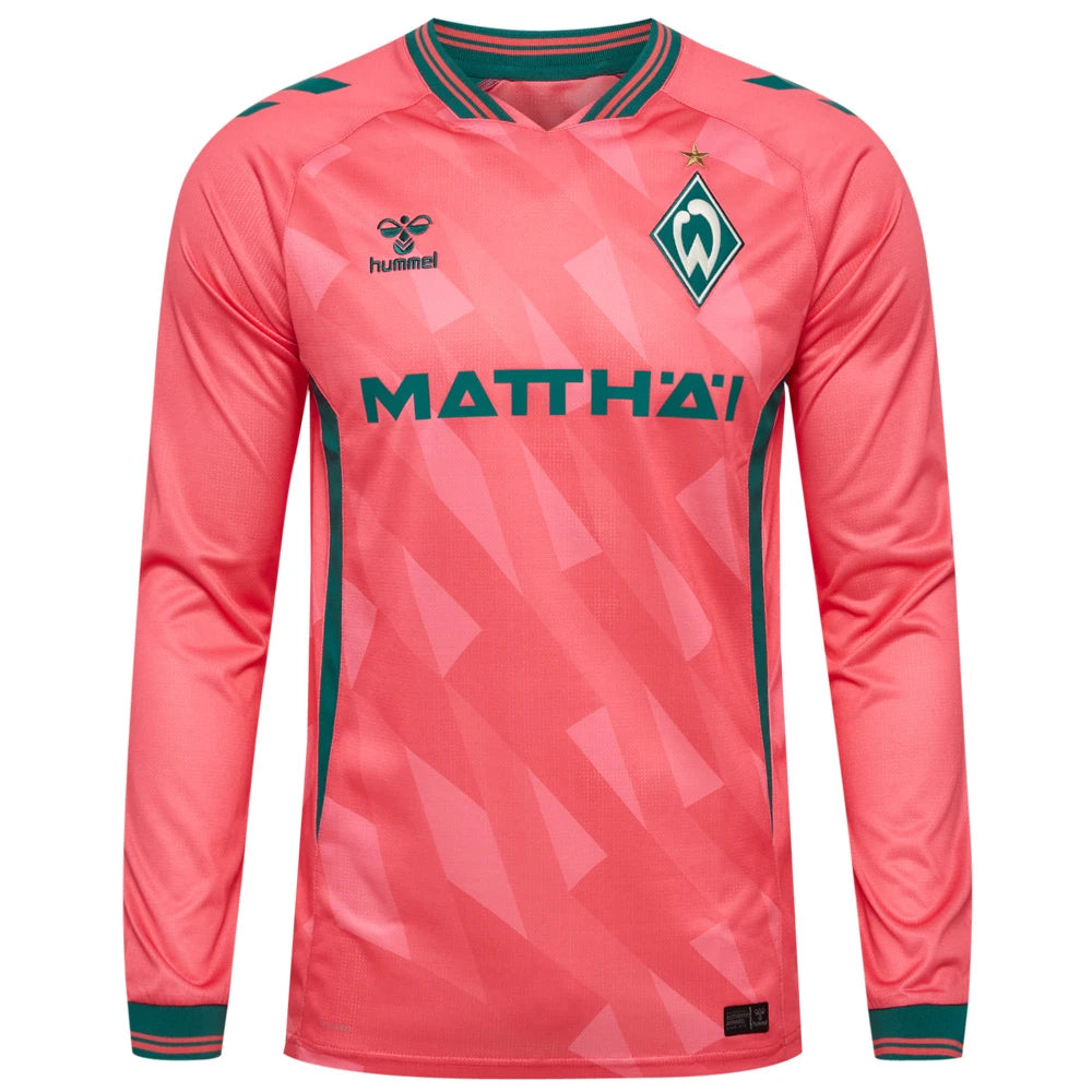 Mens Werder Bremen Third Long Sleeve Jersey 2026/27 Mens Werder Bremen Third Long Sleeve Jersey 2026/27