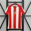 Mens Atletico Madrid Centenary Retro Home Jersey 2003/04 front view on display