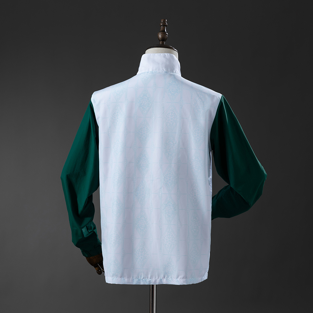 Mens Palmeiras White Windbreaker 2025/26 Mens Palmeiras White Windbreaker 2025/26 rear view showing matching team styling