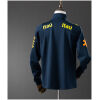 Mens World Cup Brazil Royal Blue Jacket Jersey 2022 Mens World Cup Brazil Royal Blue Jacket Jersey 2022 back view detail