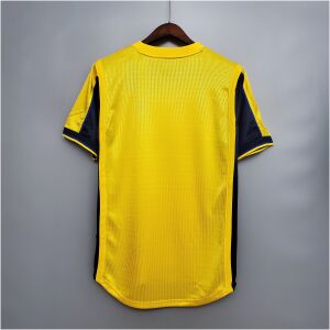Mens Arsenal Retro Away Jersey 1999/00 back view detail