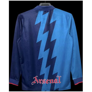Mens Arsenal Retro Away Long Sleeve Jersey 1995/96