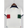 Mens Portugal World Cup Away Jersey 2022 Mens Portugal World Cup Away Jersey 2022 rear view showing authentic team styling