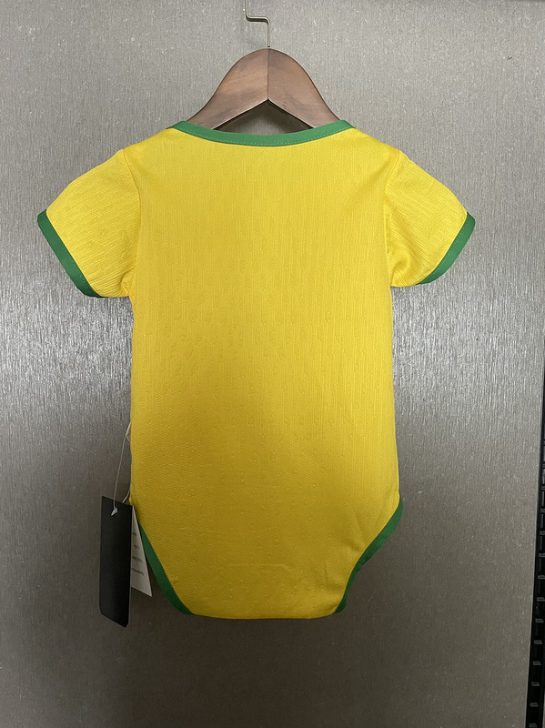 Baby Brazil Home Jersey 2025 Baby Brazil Home Jersey 2025 back view detail