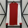 Mens Ajax Commemorative Edition Long Sleeve Jersey 2025/26 front view on display