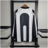 Mens Juventus Retro Long Sleeve Home Jersey 1997/98 back view detail