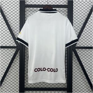 Mens Colo Colo Retro Home Jersey 1997/98 rear view showing matching team styling