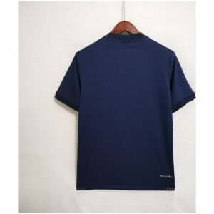Mens World Cup France Home Jersey 2022 back view detail