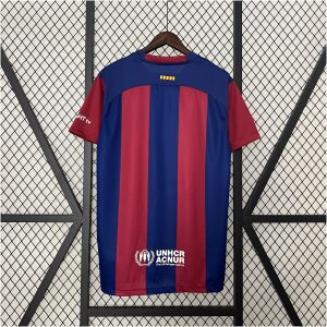 Mens Barcelona Home Jersey 2024/25 rear view showing matching team styling