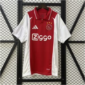 Mens Ajax Home Jersey 2024/25 front view on display