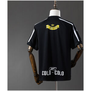 Mens Colo Colo Retro Away Jersey 2005/06 rear view showing matching team styling