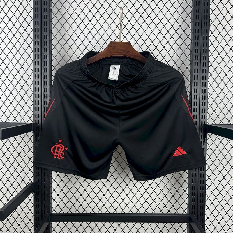 Mens Flamengo Away Shorts 2025/26 Mens Flamengo Away Shorts 2025/26 front view on display