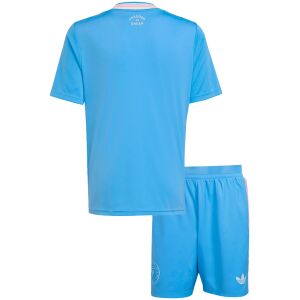 Kids Inter Miami CF Third Kit 2025 rear view of shirt and shorts