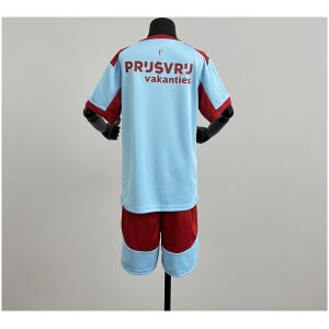 Kids Feyenoord Third Kit 2025/26 front view on display