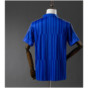 Mens Leicester City Retro Home Jersey 2016/17 back view detail