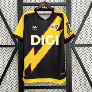 Mens Rayo Vallecano Third Jersey 2025/26 front view on display