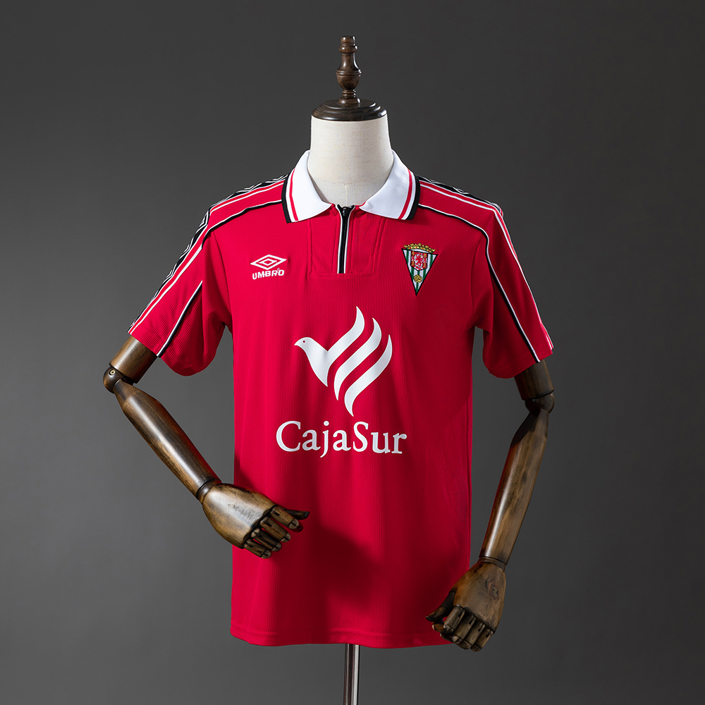 Mens Cordoba Retro Home Jersey 1999/00 Mens Cordoba Retro Home Jersey 1999/00 front view on display