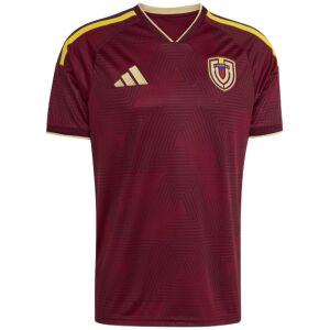 Mens Venezuela Home Jersey 2026 Mens Venezuela home jersey 2026 with maroon chevron print front view