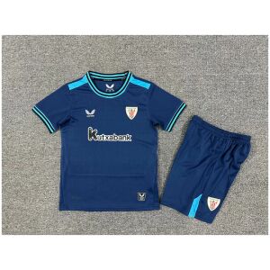 Kids Athletic Bilbao Away Kit 2025/26 Kids Athletic Bilbao Away Kit 2025/26 front view on display