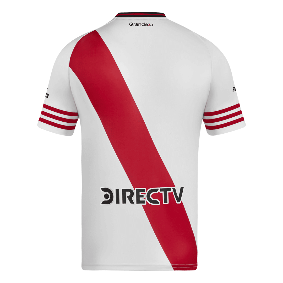 Mens River Plate Home Jersey 2025/26 Mens River Plate Home Jersey 2025/26 rear view showing matching team styling