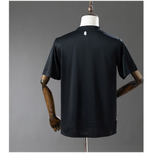 Mens Everton black Third Jersey 2025/26 back view detail