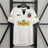 Mens Colo Colo Retro Home Jersey 2013/14 front view with black collar