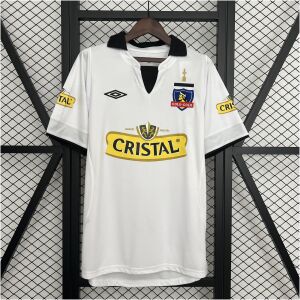 Mens Colo Colo Retro Home Jersey 2013/14 Mens Colo Colo Retro Home Jersey 2013/14 front view with black collar