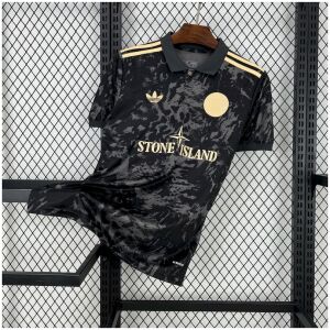 Mens Ajax Stone Island Jersey 2025/26 front view on display