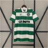 Mens Celtics Retro Home Jersey 1989/91 front view in green and white hoops