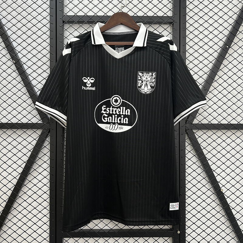 Mens Celta Vigo Souvenir Jersey 2025/26 Mens Celta Vigo Souvenir Jersey 2025/26 front view on display