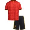 Kids Belgium World Cup Home Kit 2026 Kids Belgium World Cup Home Kit 2026 rear view of shirt and shorts