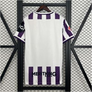 Mens Real Valladolid Home Jersey 2025/26 back view detail