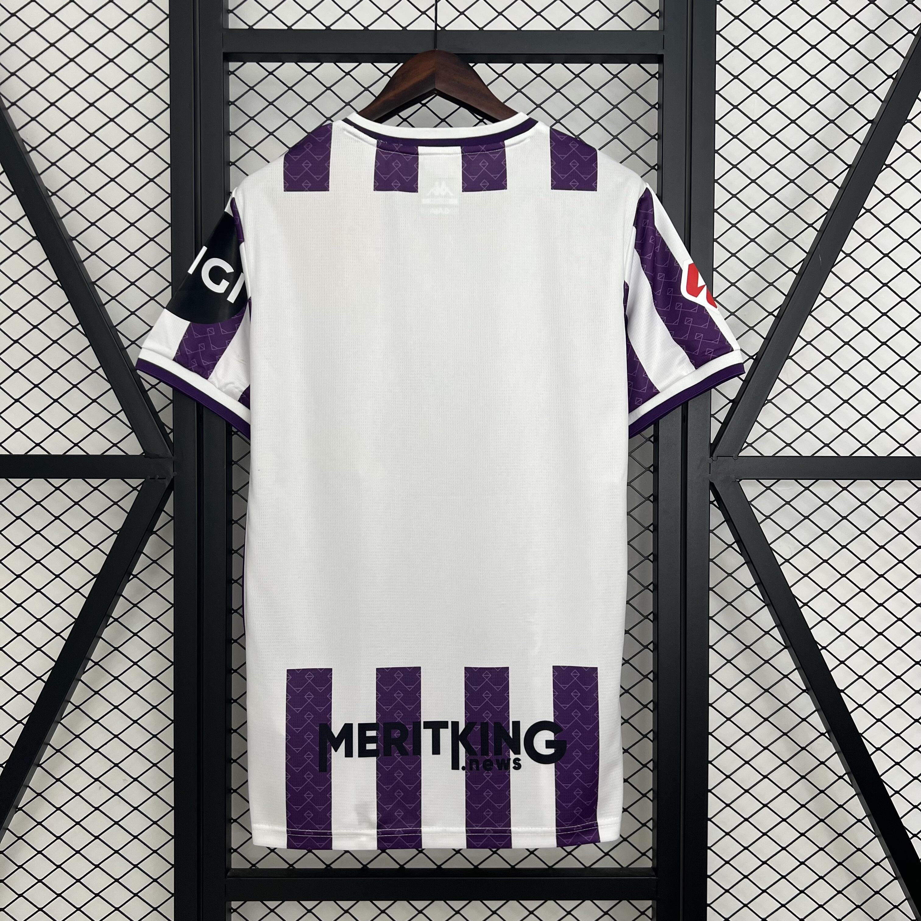 Mens Real Valladolid Home Jersey 2025/26 Mens Real Valladolid Home Jersey 2025/26 back view detail