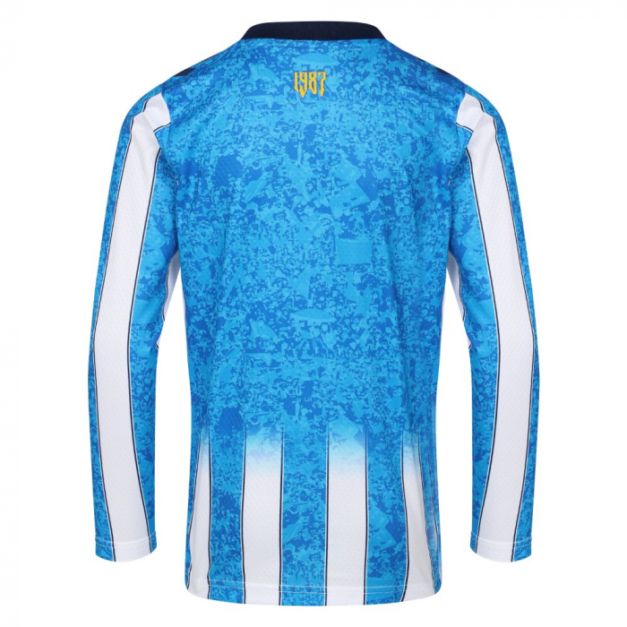 Kids Coventry City Home Long Sleeve Jersey 2026/27 Kids Coventry City Home Long Sleeve Jersey 2026/27 rear view showing matching team styling