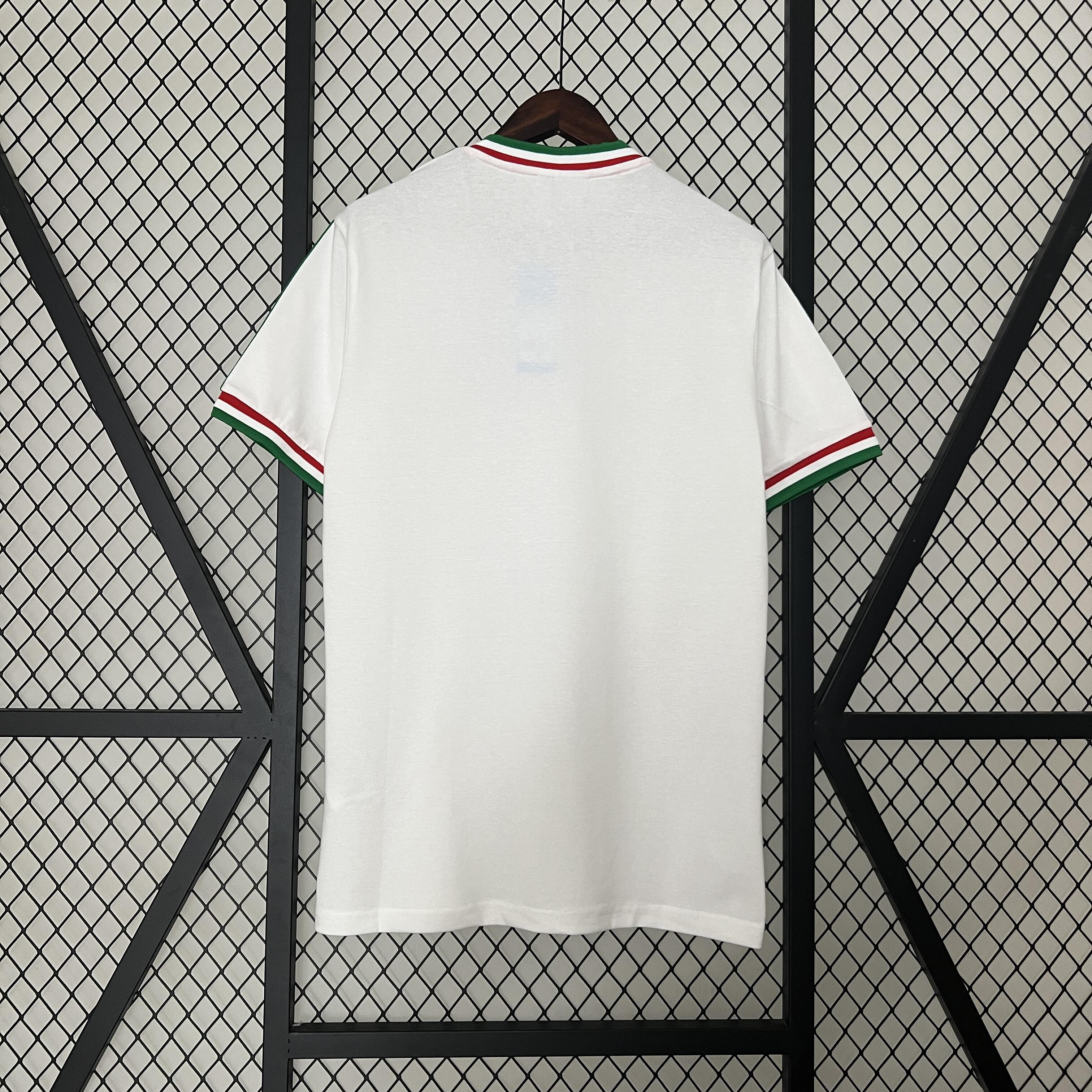 Mens Mexico White Retro Special Edition Jersey 2025 Mens Mexico White Retro Special Edition Jersey 2025 back view detail