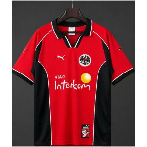 Mens Eintracht Frankfurt 1999/00 Home Retro Shirt