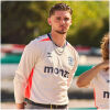 Off-white Coventry City away long sleeve 2026/27 jersey front view with coral side panels