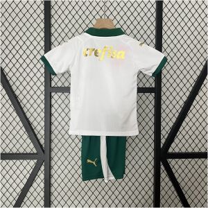 Kids Palmeiras Away Kit 2024/25 front view on display