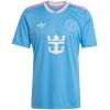 Mens Inter Miami CF Third Jersey 2025 front view in aqua blue and pink