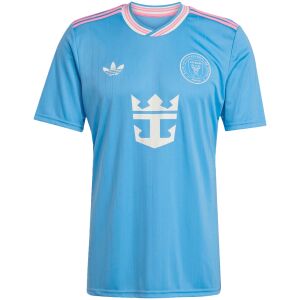 Mens Inter Miami CF Third Jersey 2025 front view in aqua blue and pink