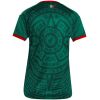 Womens Mexico World Cup Home Jersey 2026 rear view showing matching team styling