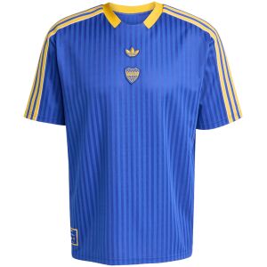 Mens Boca Juniors Icon Jersey 2025/26 front view in royal blue and yellow