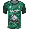 Mens Club León Player Version Home Match Jersey 2026/27 emerald green shirt front view with roaring lion artwork and club crest