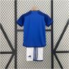 Kids Cruzeiro Home Kit 2024/25 rear view of shirt and shorts