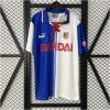 Mens Atletico Madrid Retro Third Jersey 1996/97 front view on display