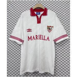 Mens Sevilla Retro Home Jersey 1994/96 front view on display