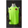 Mens Vasco da Gama fluorescent green Training Kit Singlet Kits Suit 2025/26 front view on display