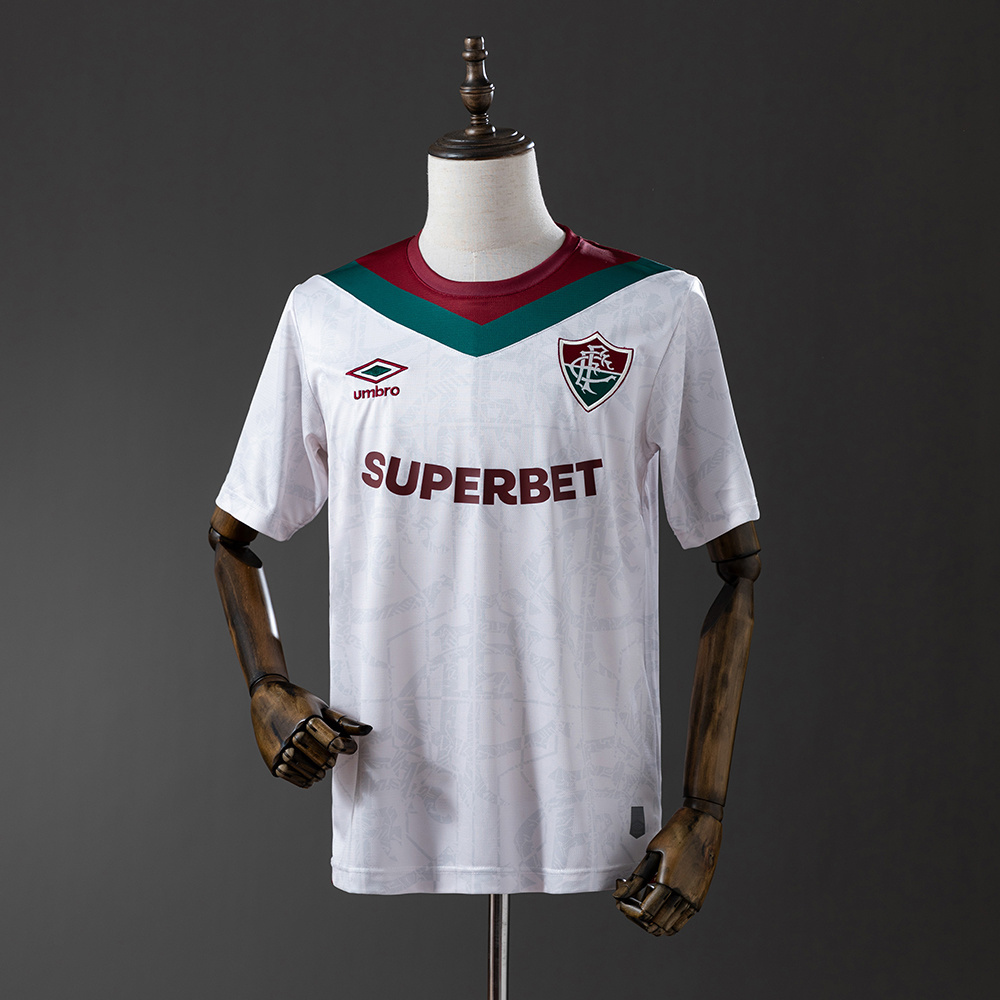 Mens Fluminense Third Jersey 2024/25 Mens Fluminense Third Jersey 2024/25 front view on display