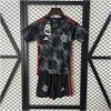Kids Flamengo Third Kit 2024/25 front view on display