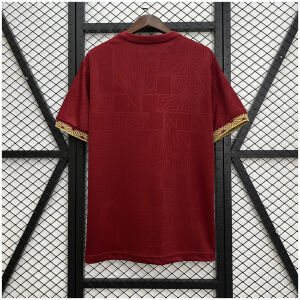 Mens Mexico red Gold Cup special Jersey 2025 back view detail
